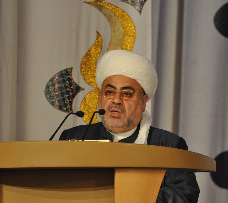 Выступление Председателя Управления мусульман Кавказа, Шейх-уль-Ислама Аллахшукюра Пашазаде на Торжественном собрании, посвященном 225-летию ЦДУМ России